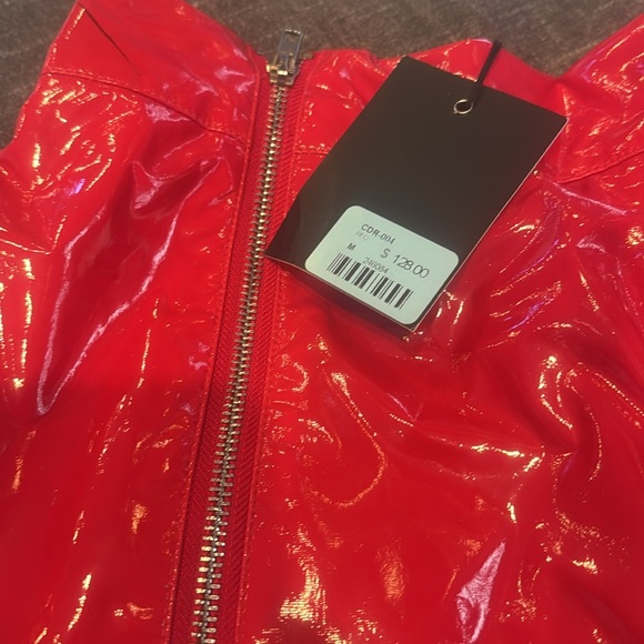 MAGS & PYE - red skirt size M NWT - Picture 4 of 5